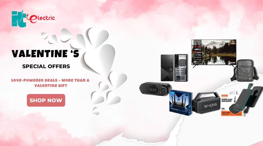 Valentine Love Powered Deals Banner